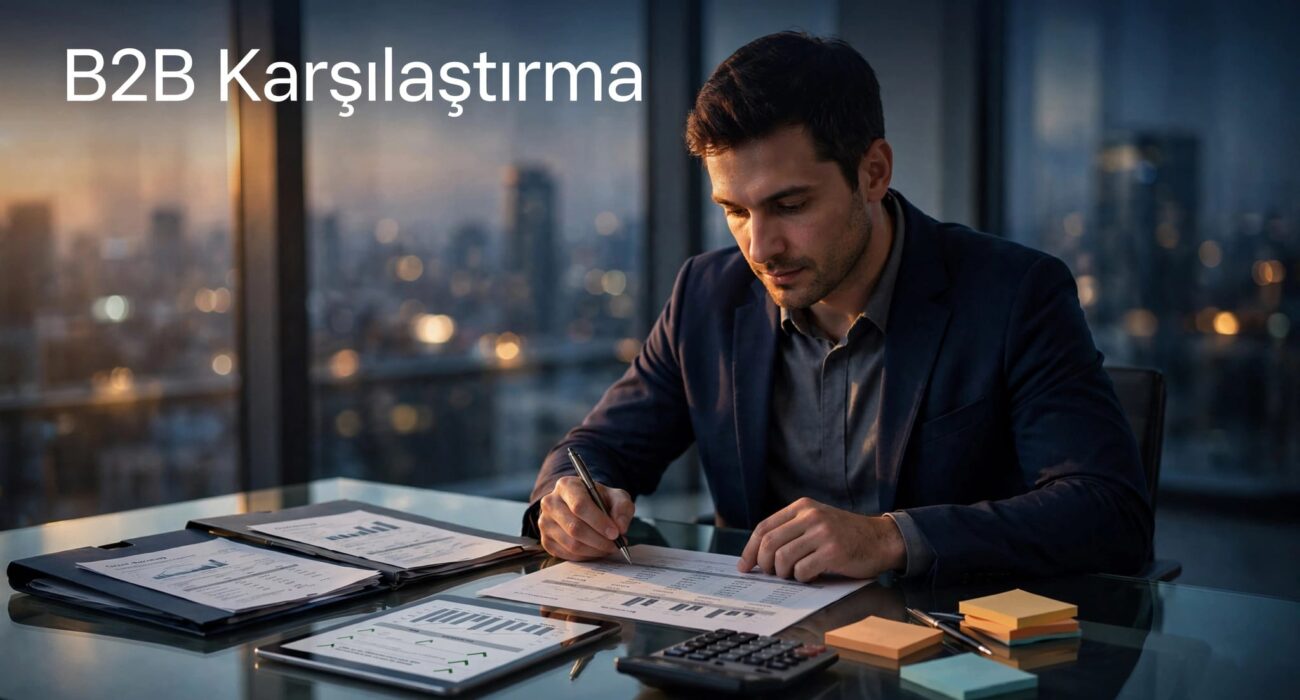 B2B ürün karşılaştırma